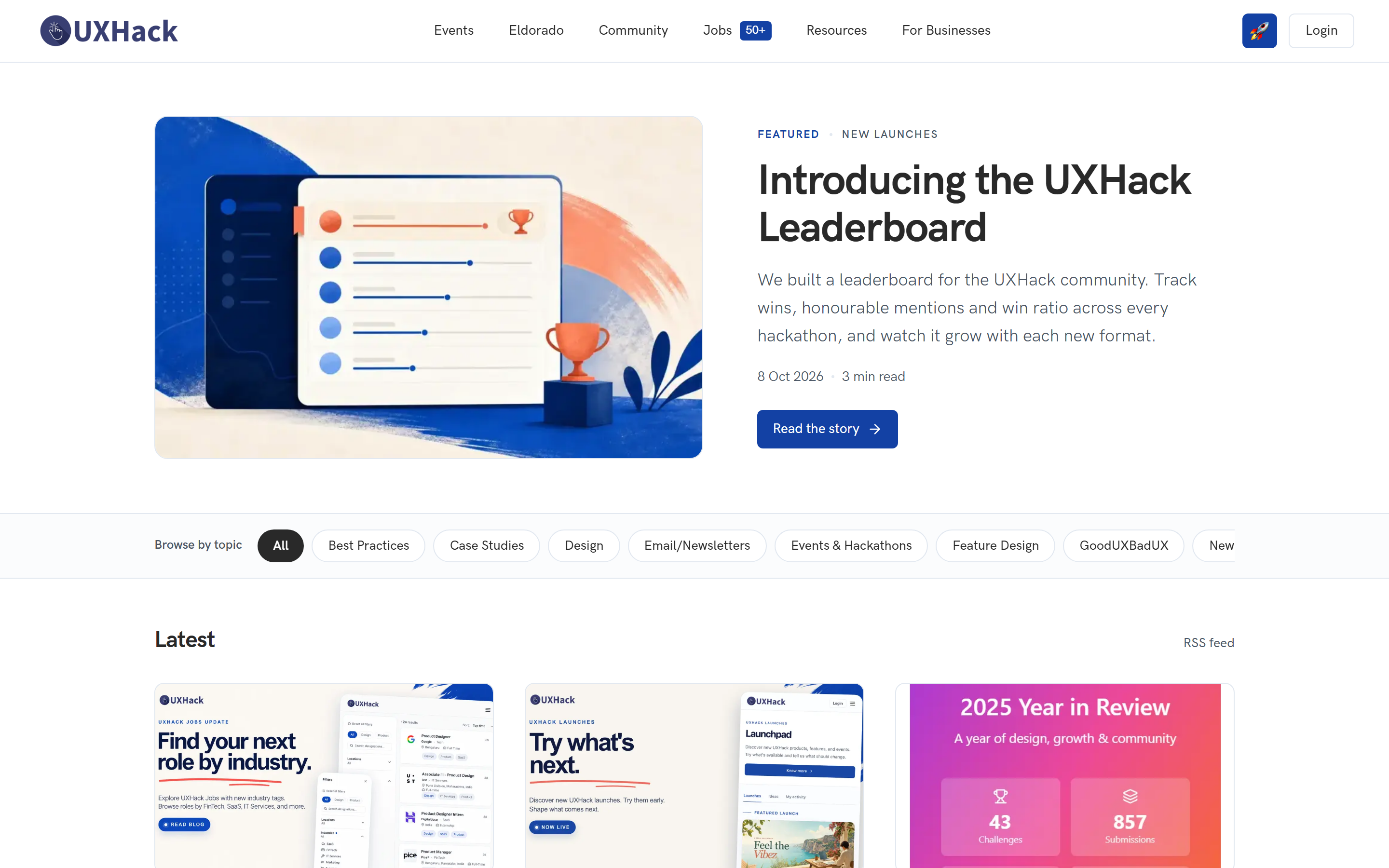 New redesign